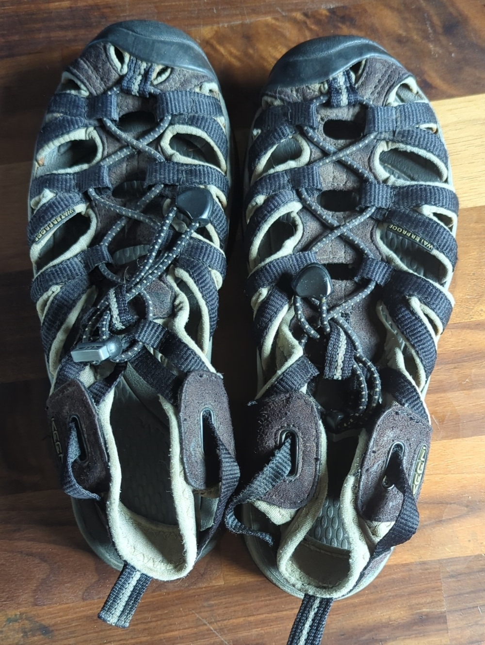 Keen Adult Brown and Black Outdoor Water Sandals